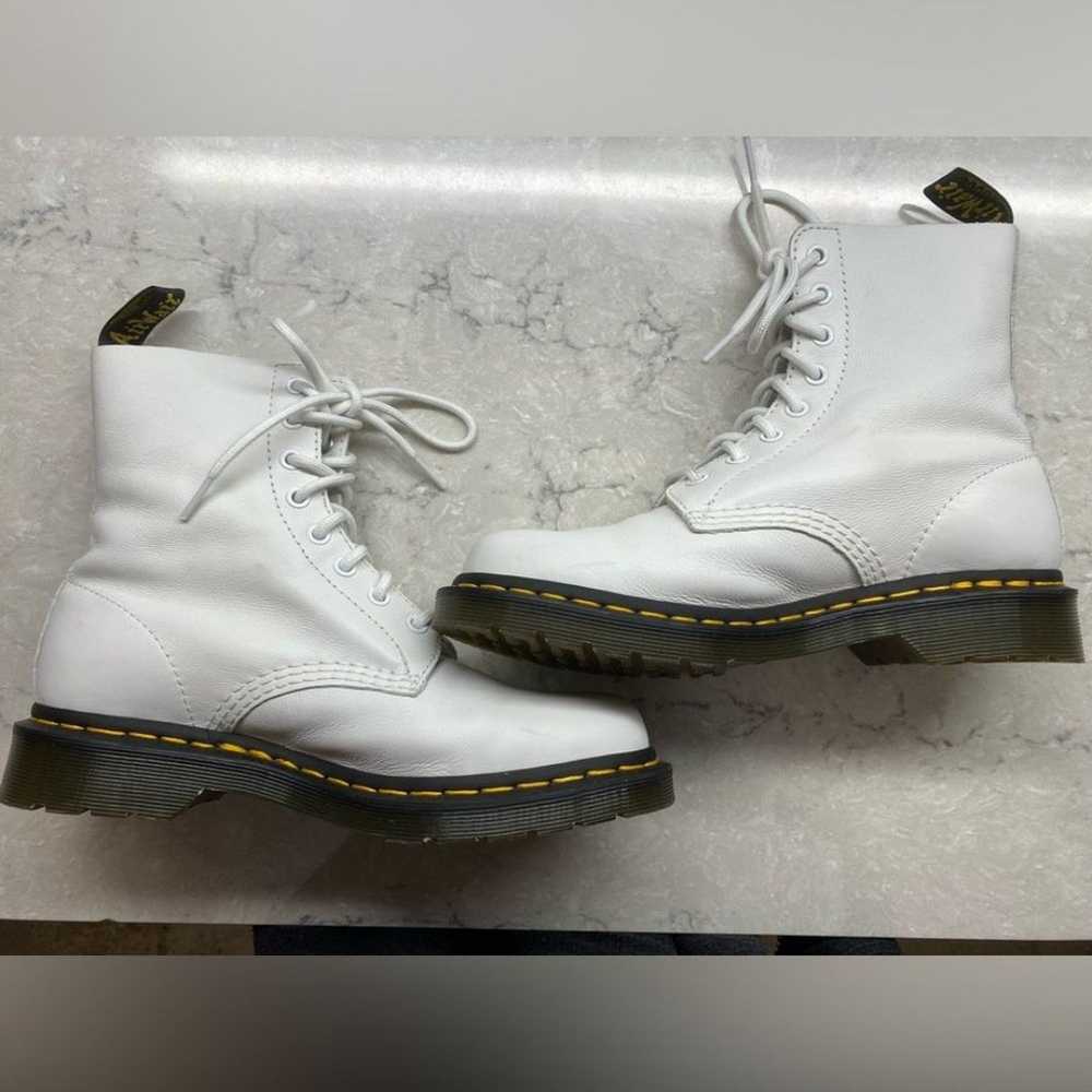 Dr. Martens 1460 Pascal 8-Eye Boot White Size Wom… - image 4