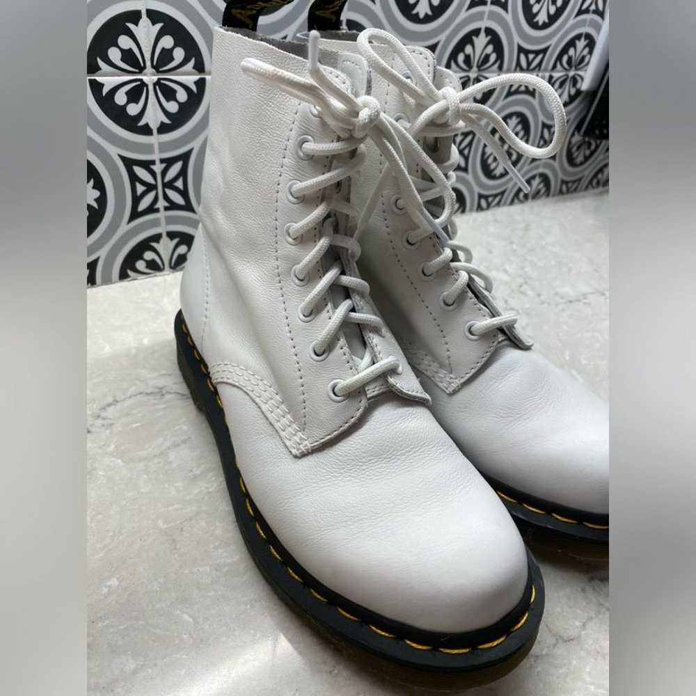 Dr. Martens 1460 Pascal 8-Eye Boot White Size Wom… - image 9