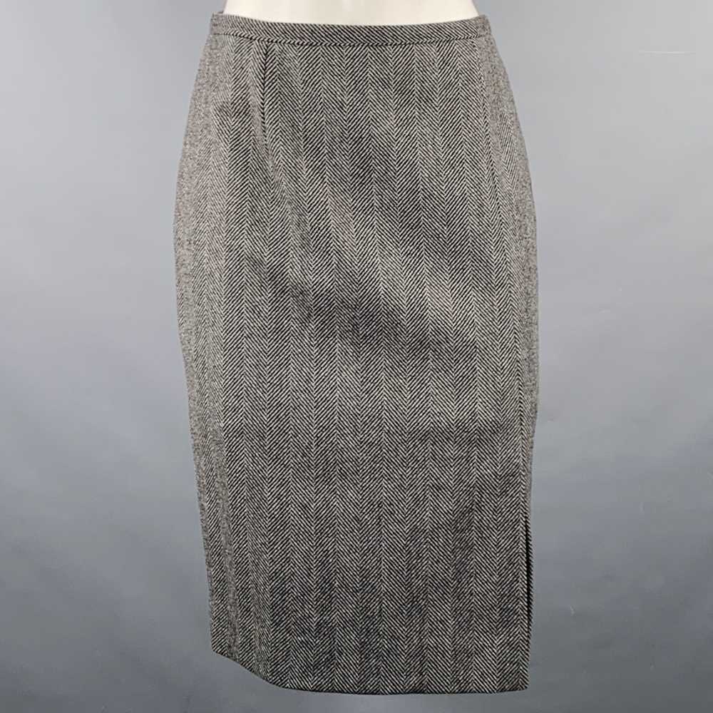 Designer MICHAEL KORS COLLECTION Size 2 Grey Blac… - image 1