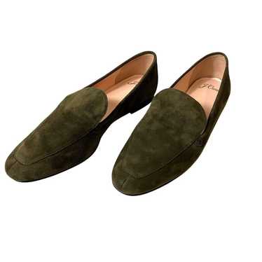 J.CREW Womens Size 9.5 Comfort Casual Moss Green … - image 1