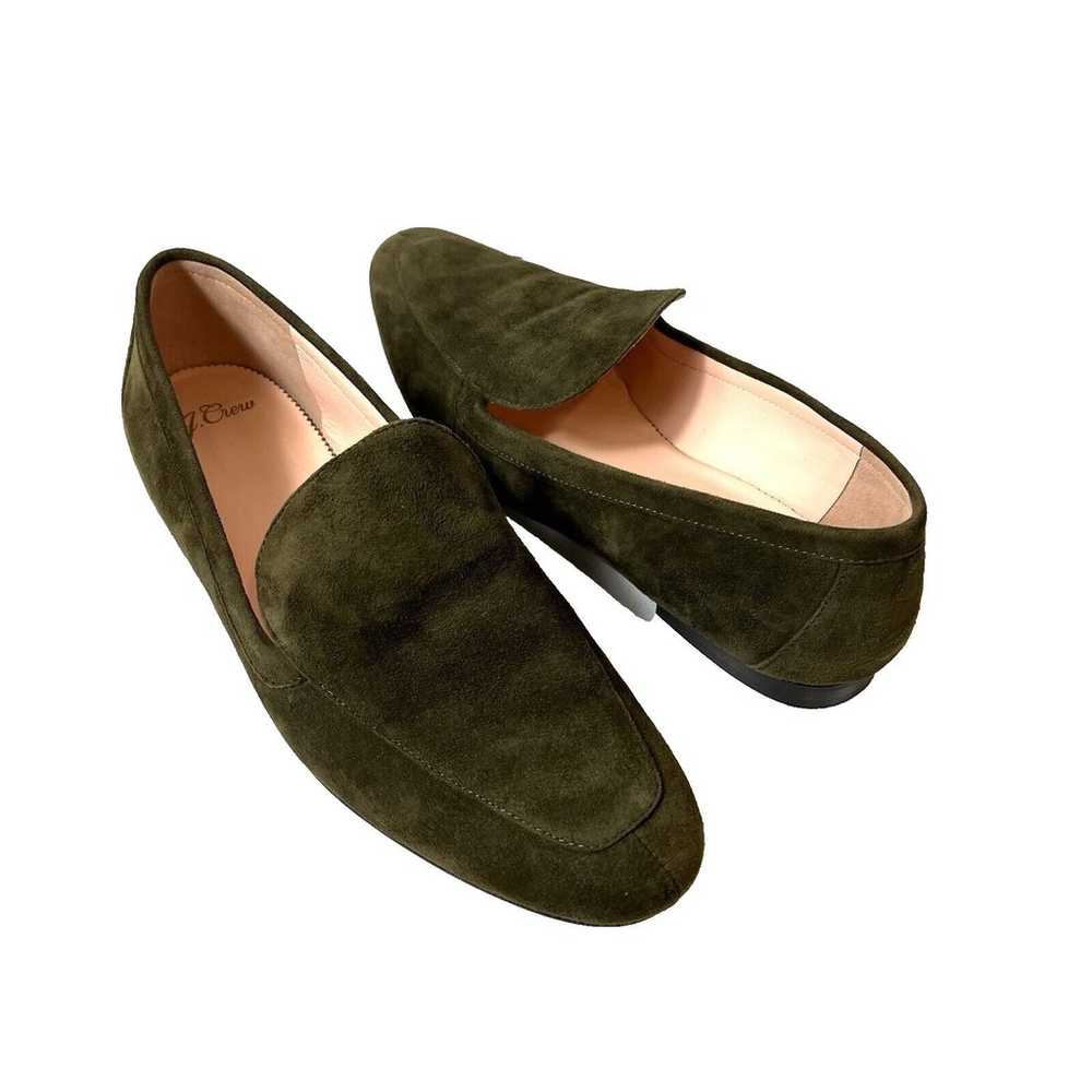 J.CREW Womens Size 9.5 Comfort Casual Moss Green … - image 3