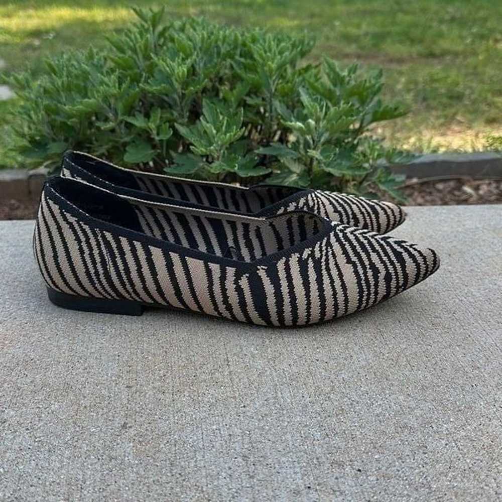 Nanette Lepore Zebra Print Flats - image 4