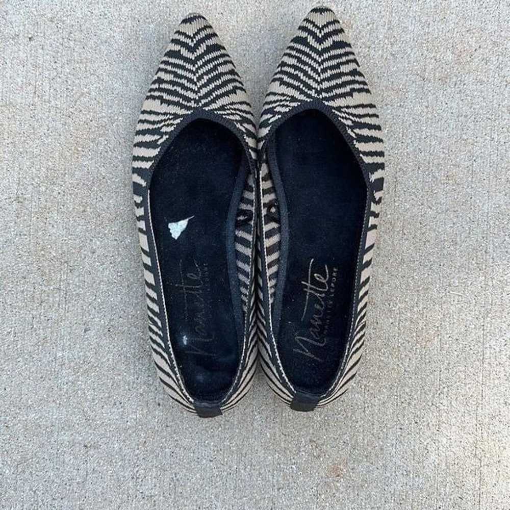 Nanette Lepore Zebra Print Flats - image 5