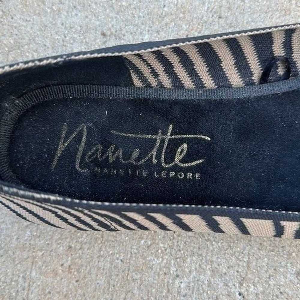 Nanette Lepore Zebra Print Flats - image 9