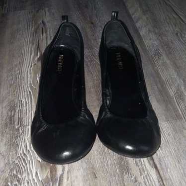 Nine West black ballet flats Sz 9.5