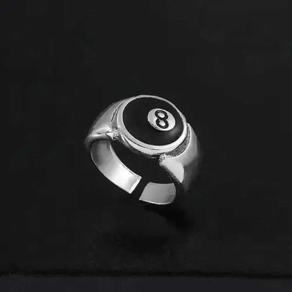 Streetwear × Vintage Eight Ball Ring - image 1