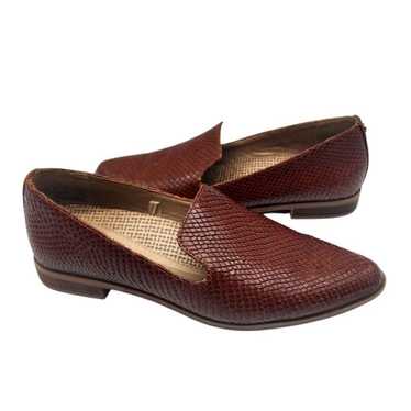 Baretraps Gyanna Leather Loafers Brown Womens Size