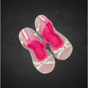 GUC PUMA Foldable Ballet Flats Pink Grey - image 1