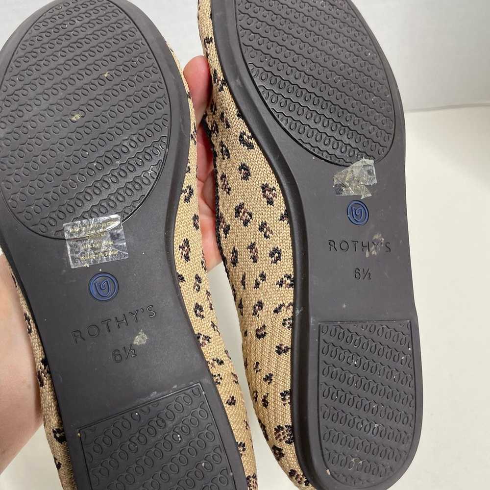 Rothys Shoes The Flat Round Toe in Spotted Animal… - image 5