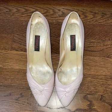 Vtg 80s Proxy light pink heels