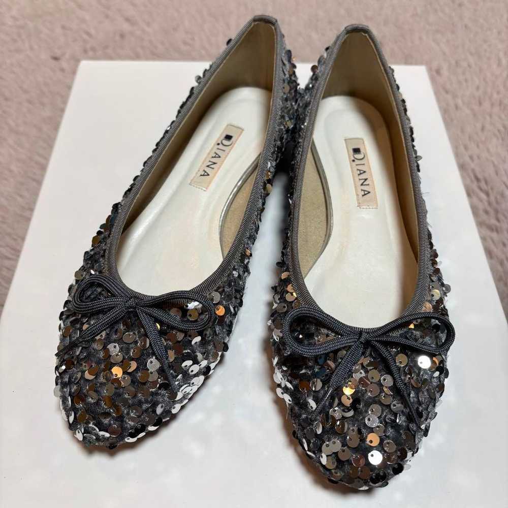 【DIANA】Sequin Ballet Shoes (22.5 cm) - image 1