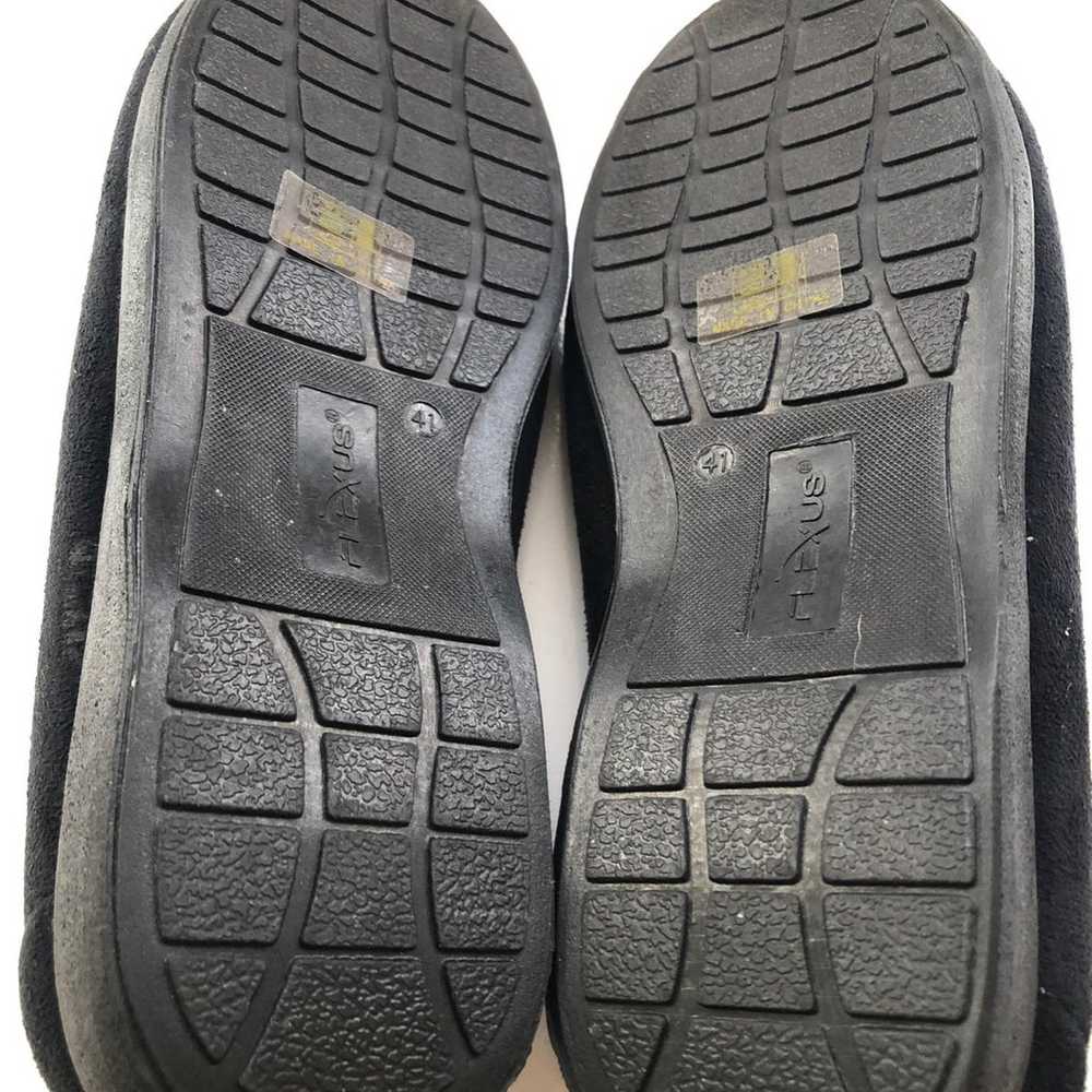 Flexus womens flat shoes black sz 10 NEW - image 5