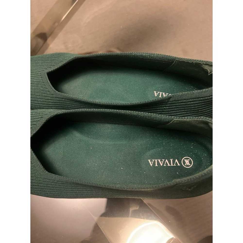 Vivaia Green Ballet Flats Women’s Size 10.5 - image 5