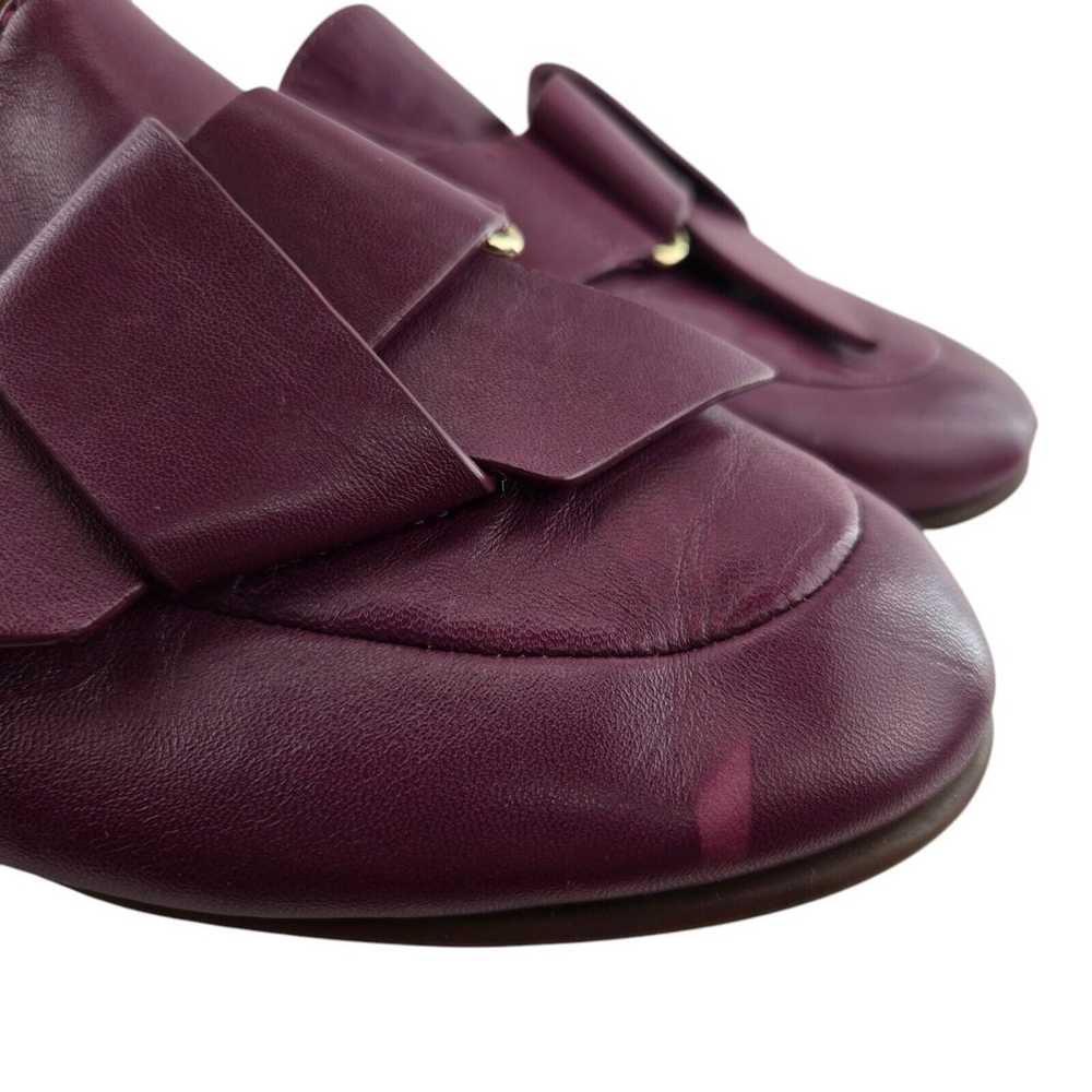 Fitflop Lena Knot Loafers Womens 8 Burgundy Purpl… - image 3