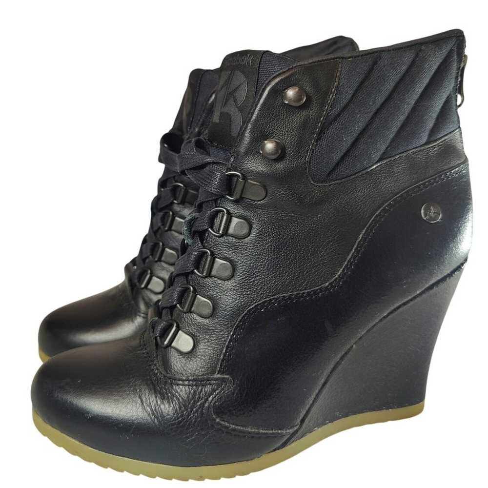 Black Y2K Reebok Alicia Keys heeled sneaker - image 1