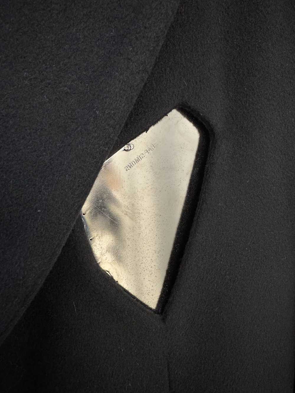 Raf Simons Raf Simons 2009 FW Mirror Embedded Coat - image 2