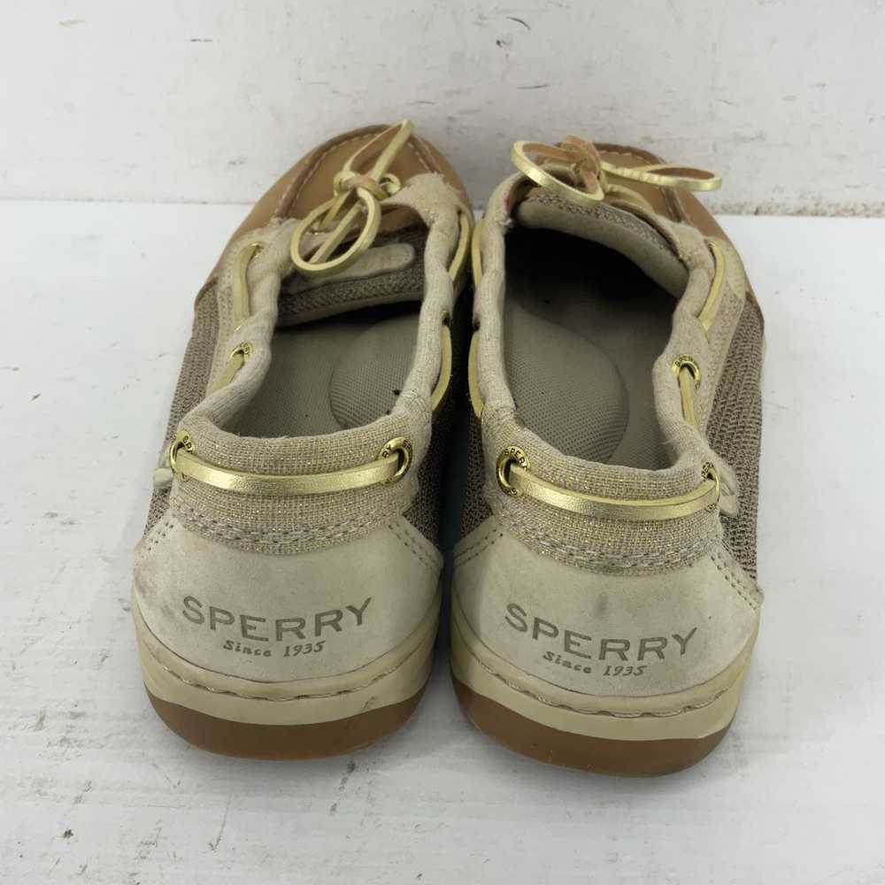 Sperry Top-Sider Women's Boat Shoes Brown/Gold 9.… - image 3