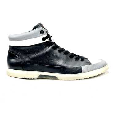 Prada Prada hightop sneakers with clear soles - image 1