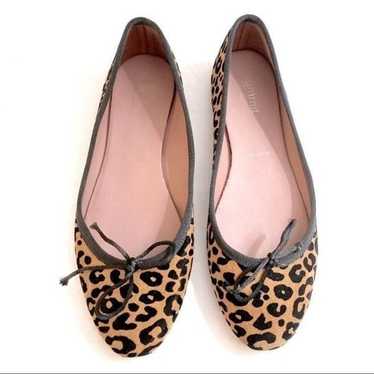 Summit by White Mountain Leopard Print Leather Fla