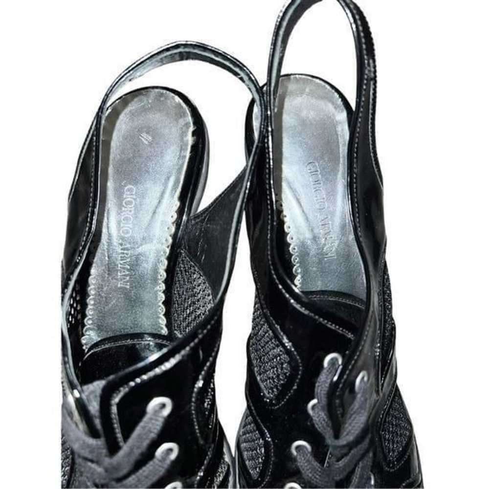 Giorgio Armani vintage size 39.5 black - image 2