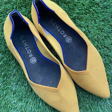 Rothy’s Yellow pointed toe Flats 9 - image 1