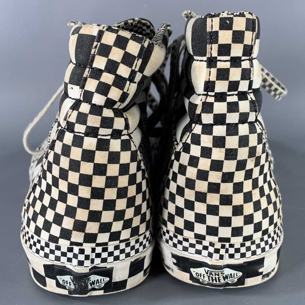 Vans All Over Checkerboard Black White Checkered … - image 3