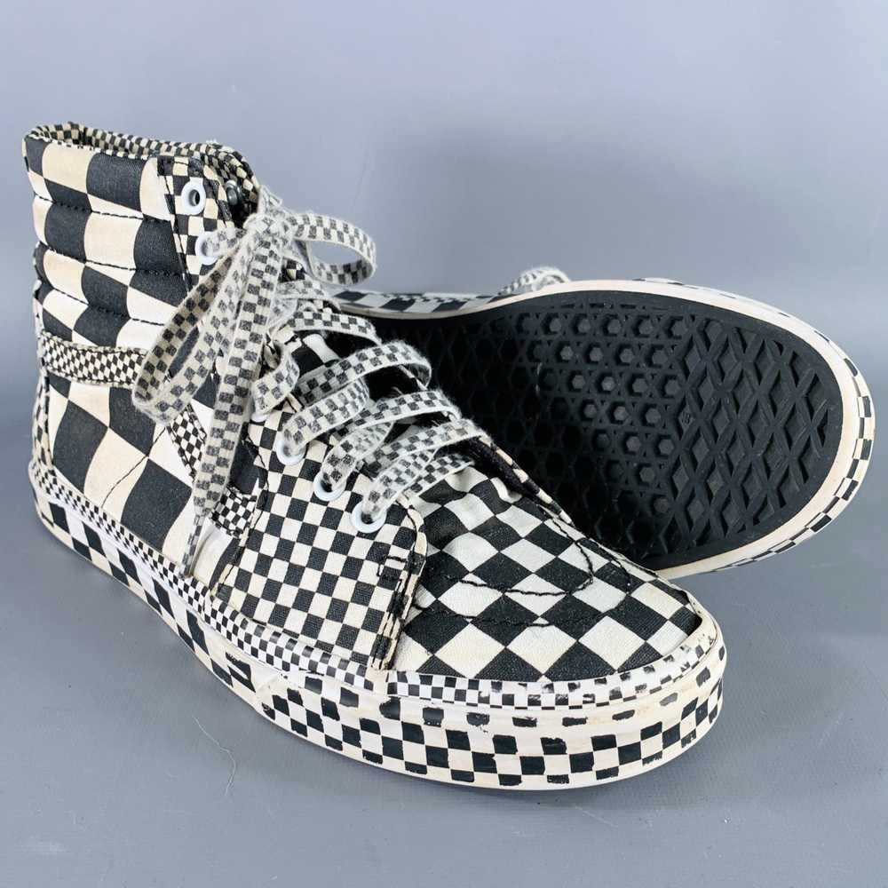 Vans All Over Checkerboard Black White Checkered … - image 5