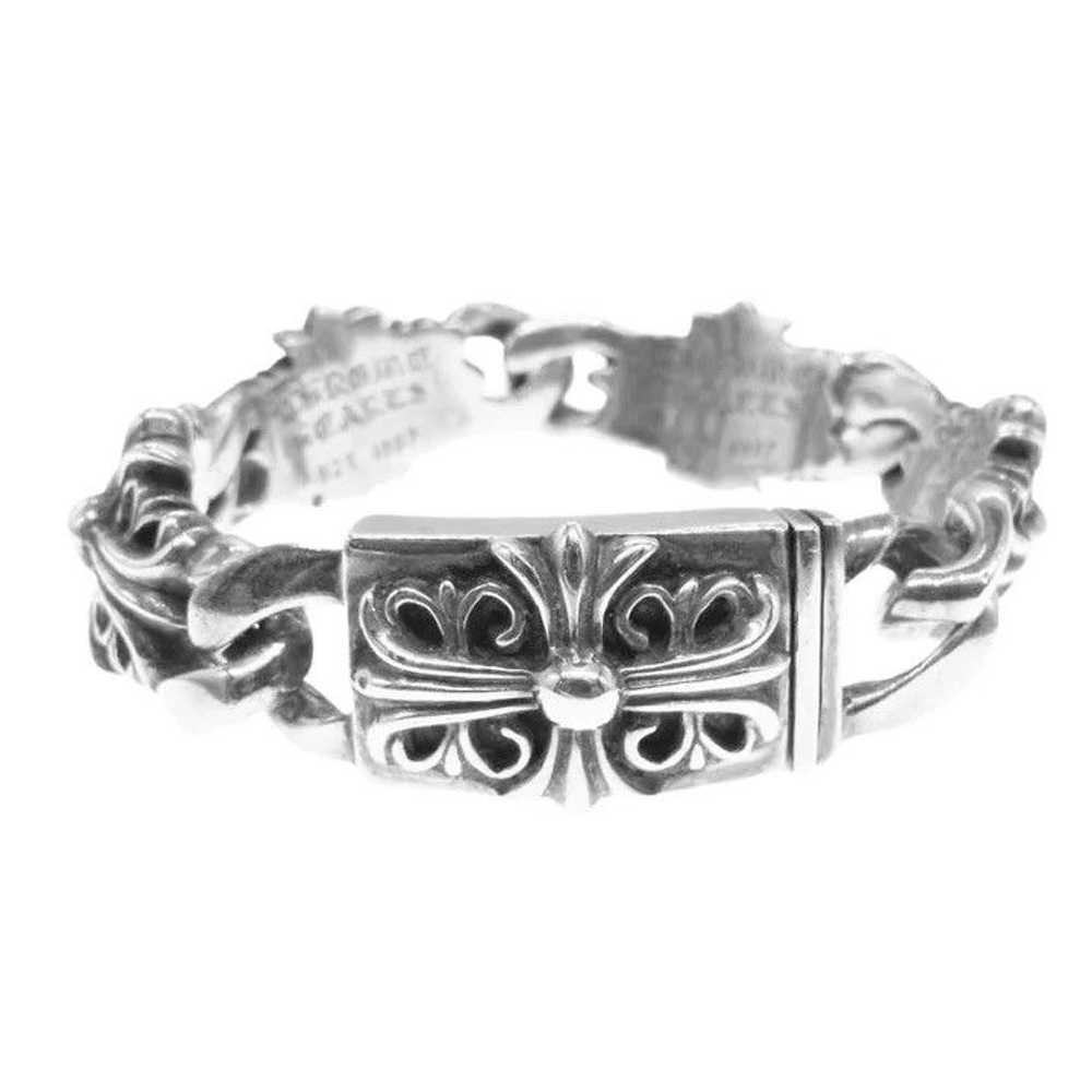 Chrome Hearts CHROME HEARTS 4 LINK KEEPER BRACELET - image 1