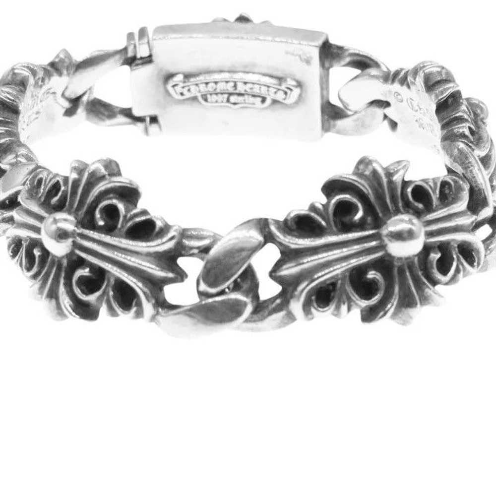 Chrome Hearts CHROME HEARTS 4 LINK KEEPER BRACELET - image 4