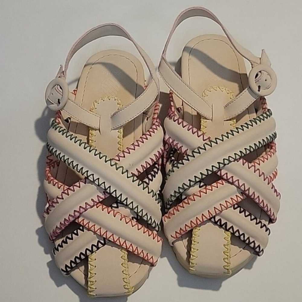 FARM Rio Stitch ZigZag Sandal In Nude - image 2