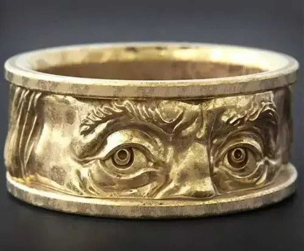 Vintage Benjamin Franklin Gold Ring(custom listin… - image 3