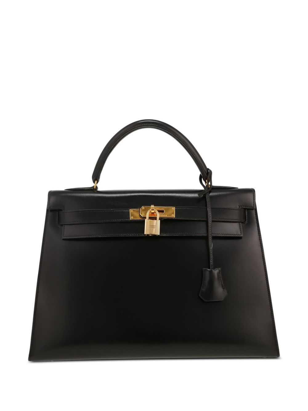 Hermès Pre-Owned 1991 Kelly 32 handbag - Black - image 1