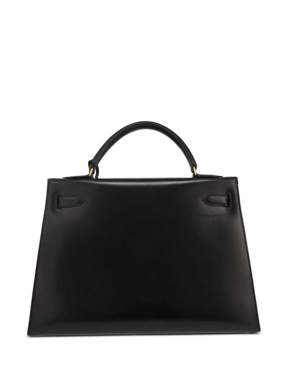 Hermès Pre-Owned 1991 Kelly 32 handbag - Black - image 2