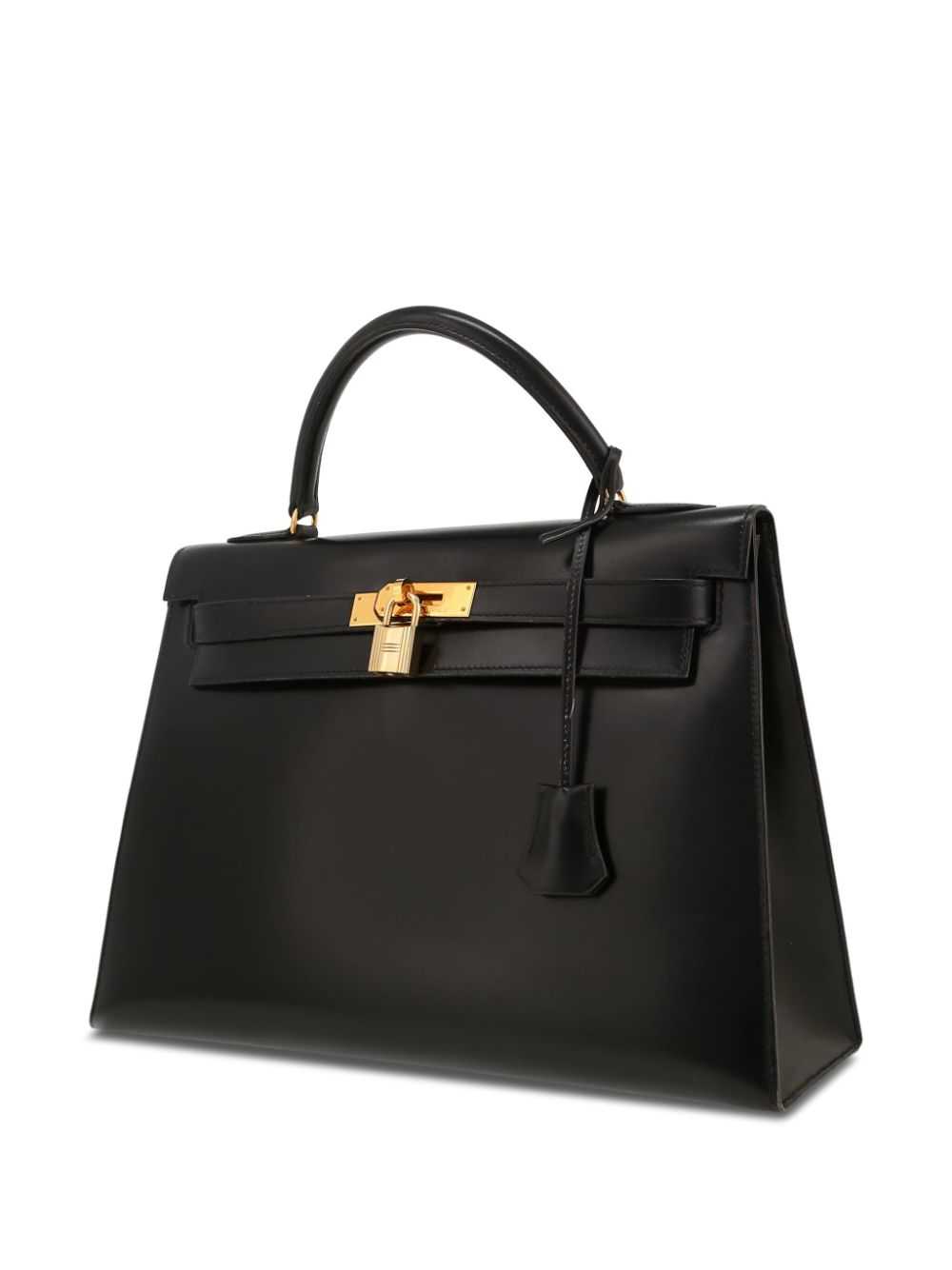 Hermès Pre-Owned 1991 Kelly 32 handbag - Black - image 3