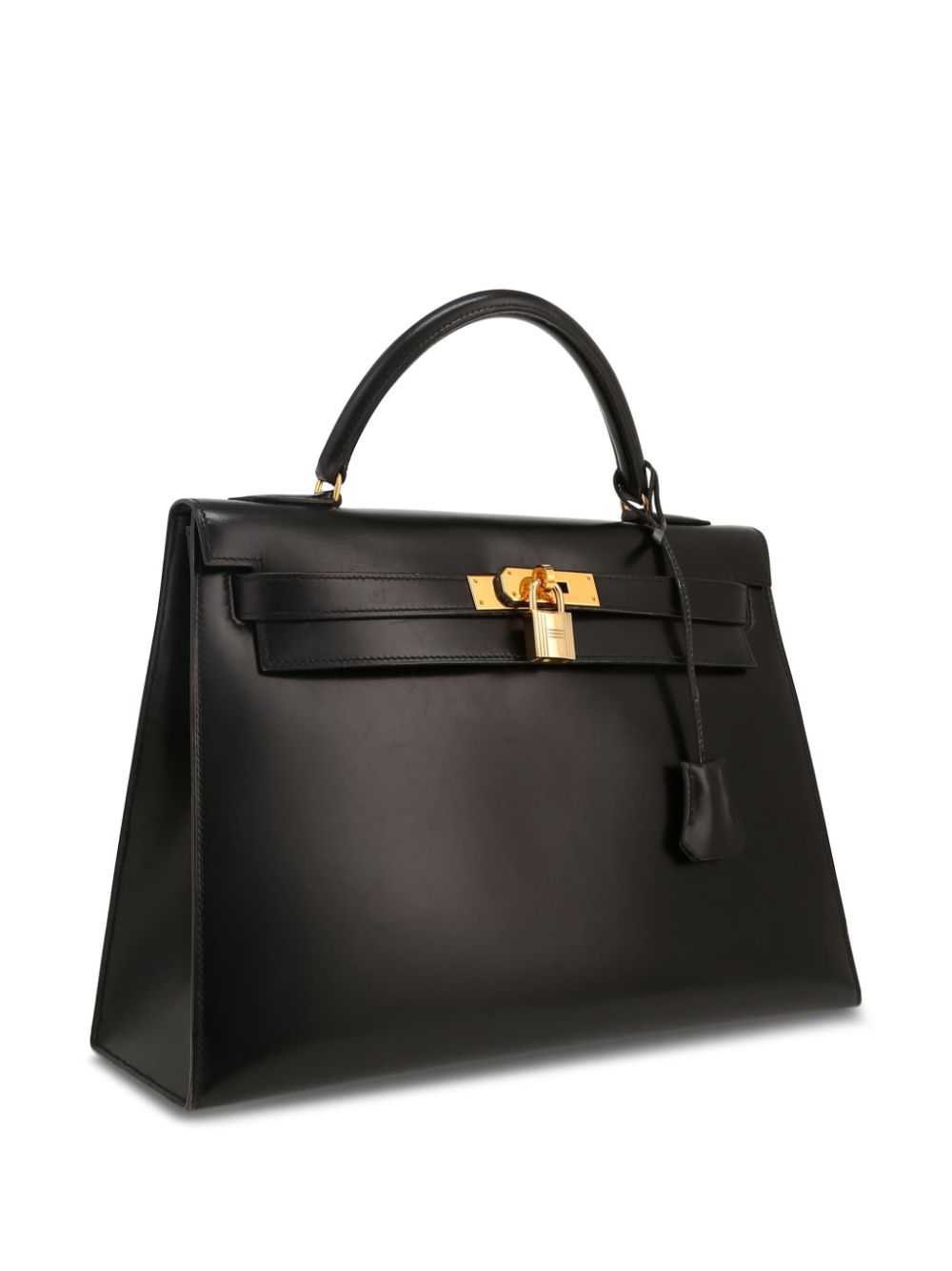 Hermès Pre-Owned 1991 Kelly 32 handbag - Black - image 4