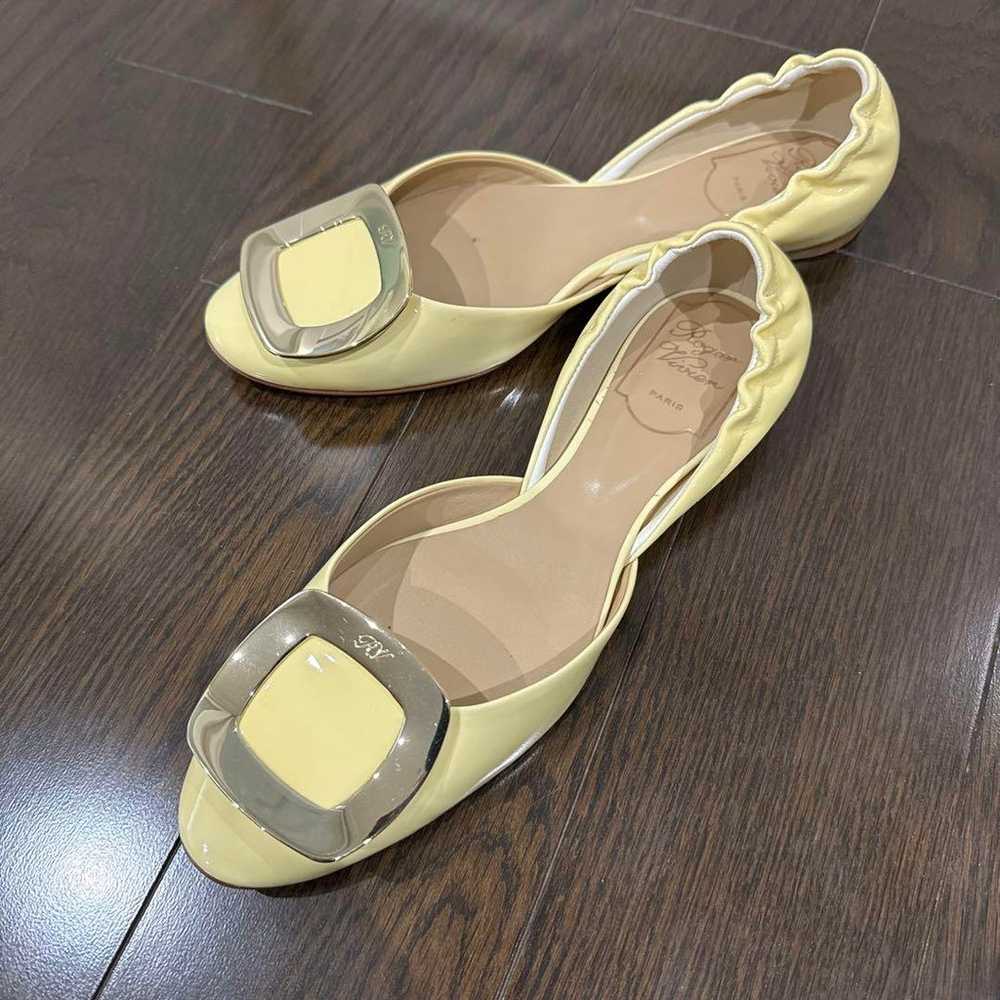 Roger Vivier flat ballet shoes size 36.5 - image 1