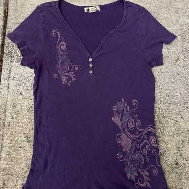 VINTAGE PURPLE UNITY WORLD WEAR SZ M