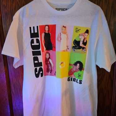 Vintage Style SPICE GIRLS T-Shirt Women Large NEW 