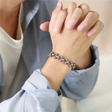 Chain × Jewelry Ball Bead Link Bracelet - image 1