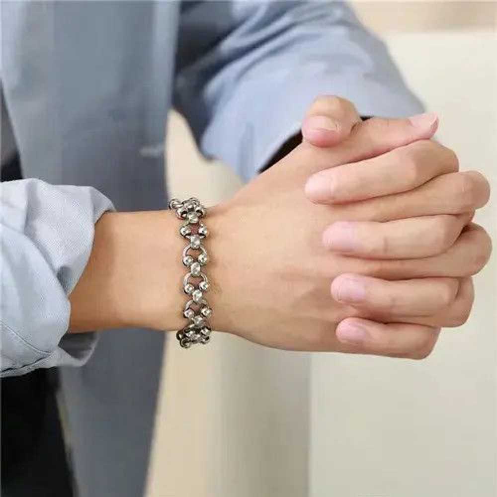 Chain × Jewelry Ball Bead Link Bracelet - image 2