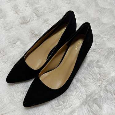 Black Suede Pointed Toe Pumps