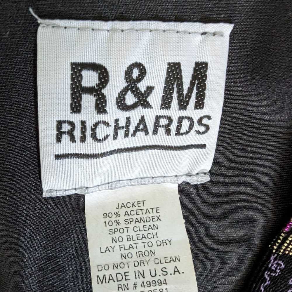 VTG R&M Richards Women Jacket Size 12 Elegant Jac… - image 2