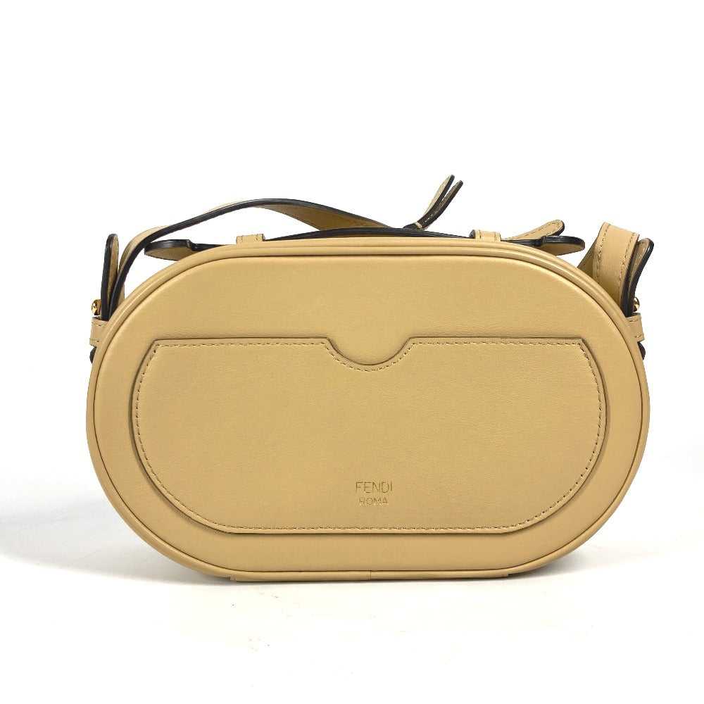 FENDI Shoulder Bag 8BS058 leather beige Pochette … - image 3