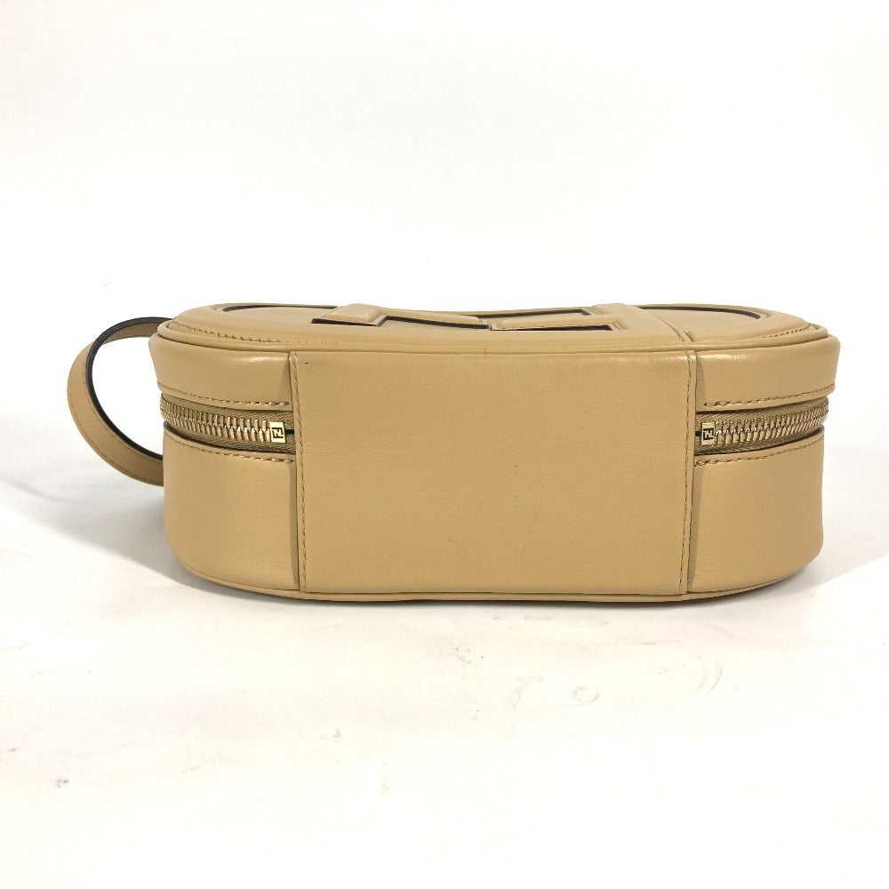 FENDI Shoulder Bag 8BS058 leather beige Pochette … - image 4