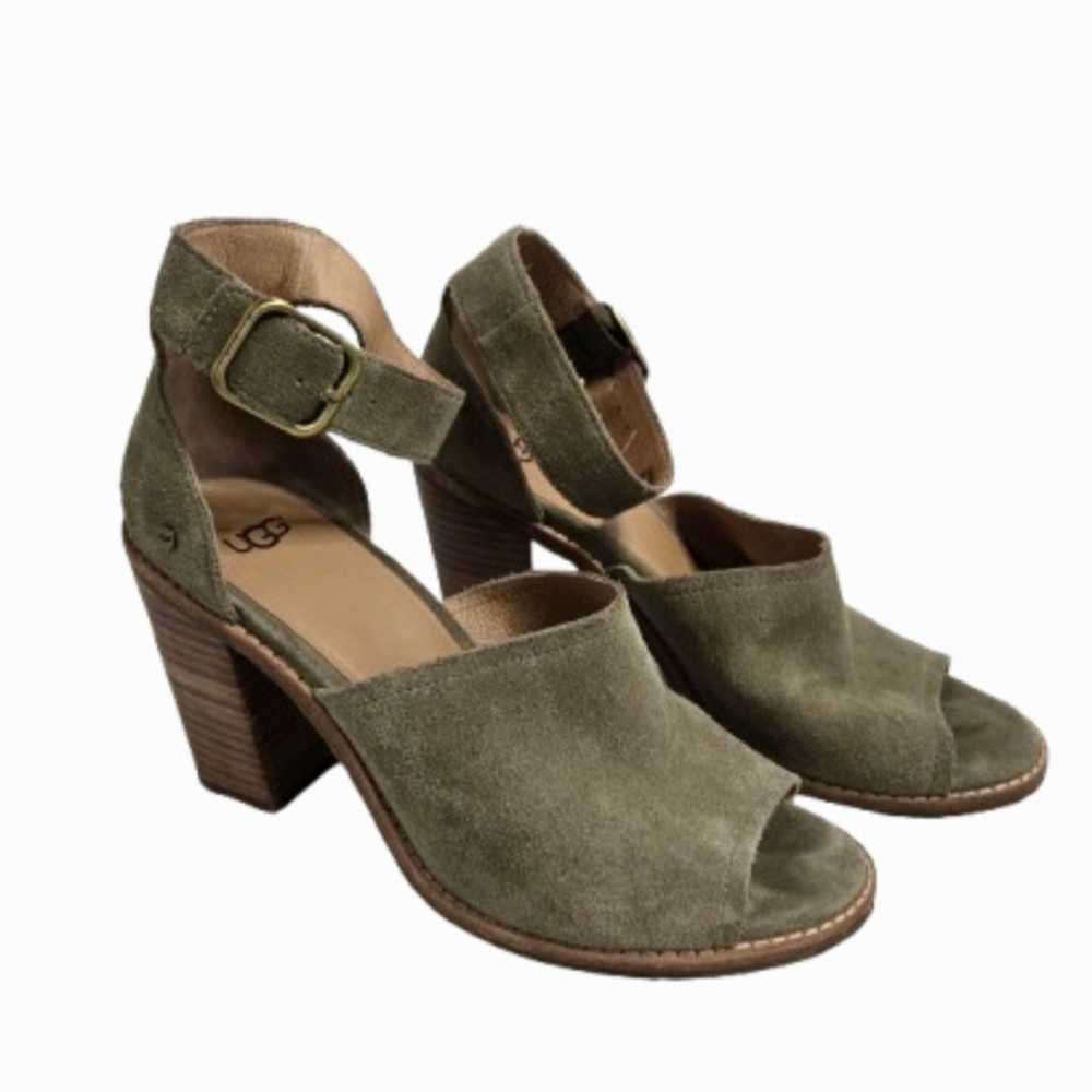 UGG Ankle Strap Heel Shoes Booties Women's Size 9… - image 1