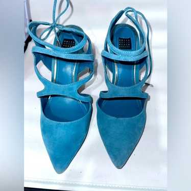 White House Black Market Blue Heels - image 1