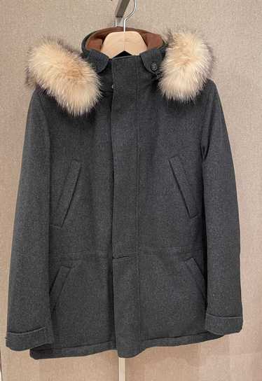 Loro Piana o1srvl11e1224 Icery Coat in Grey