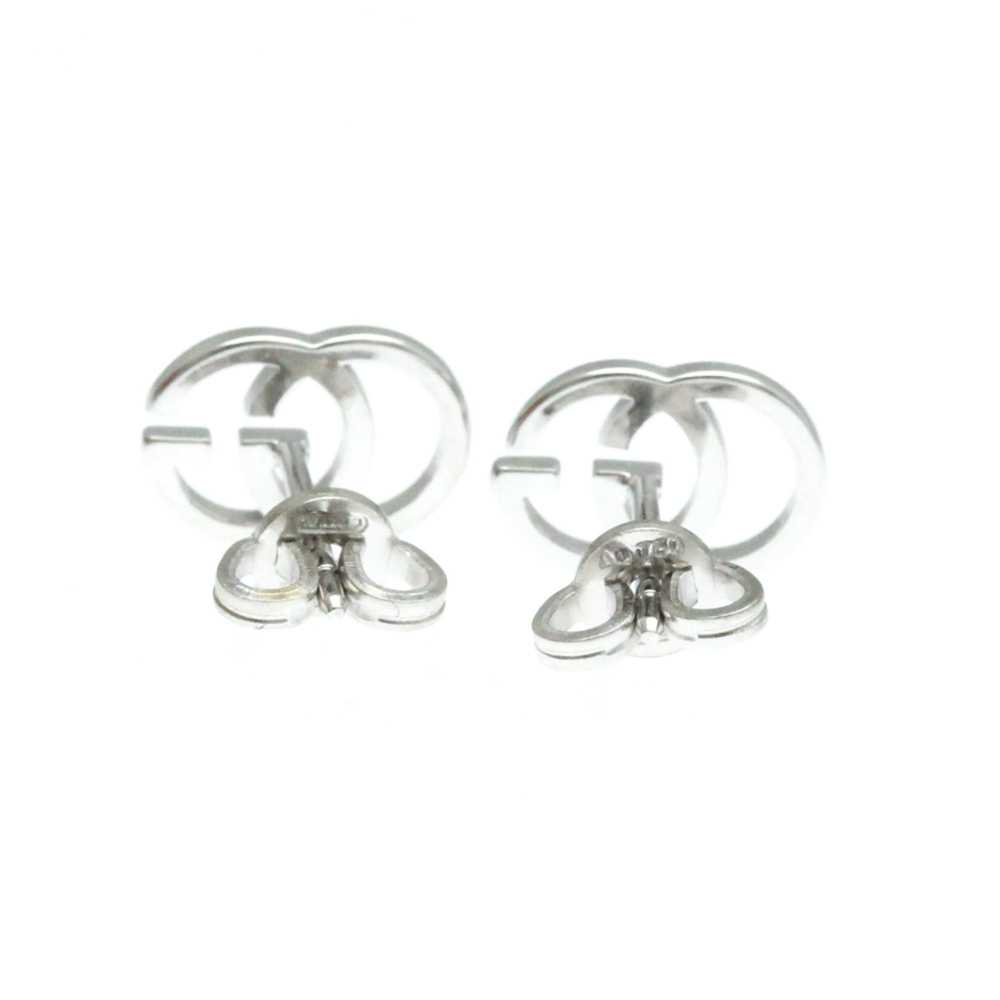 Gucci Gucci GG Running Earrings No Stone White Go… - image 8