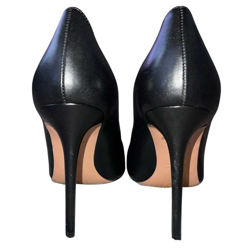 Lita by Ciara Pumps 40 9 Black Italian Leather Po… - image 4