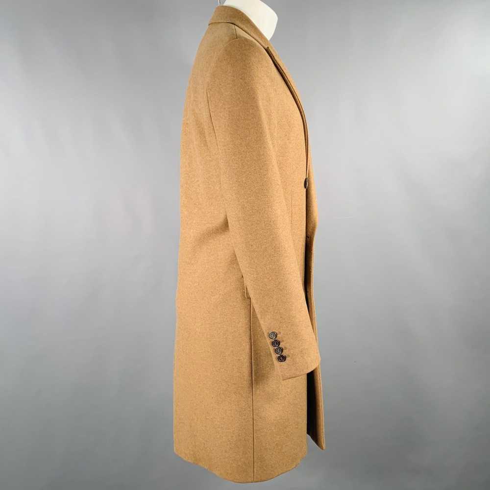 AMI AMI Size 36 Camel Wool Blend Double Breasted … - image 3